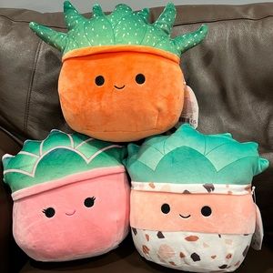 Hard to find Oz, Abena and Aliyah squishmallows  New with Tag 2022.  All 3